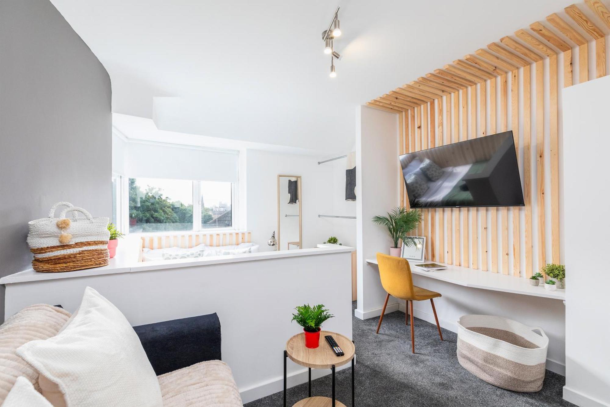 Stylish Studio Apt In Leeds Лидс Экстерьер фото